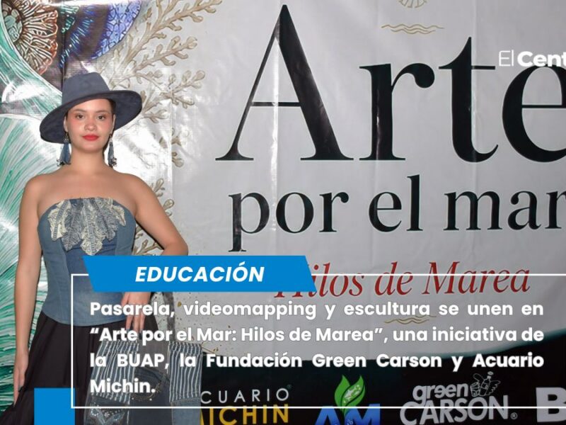 Moda sustentable y educación ambiental se conjugan en “Arte por el Mar: Hilos de Marea”