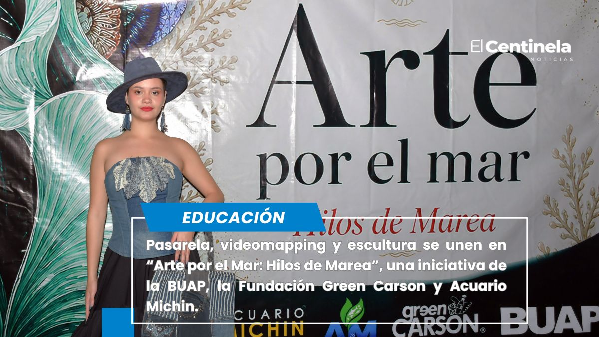 Moda sustentable y educación ambiental se conjugan en “Arte por el Mar: Hilos de Marea”