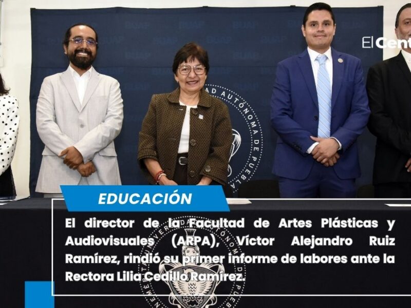 Preside Rectora Lilia Cedillo informe de labores en la Facultad de Artes Plásticas y Audiovisuales