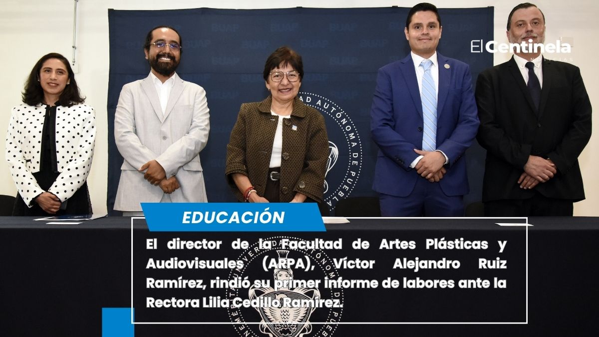 Preside Rectora Lilia Cedillo informe de labores en la Facultad de Artes Plásticas y Audiovisuales