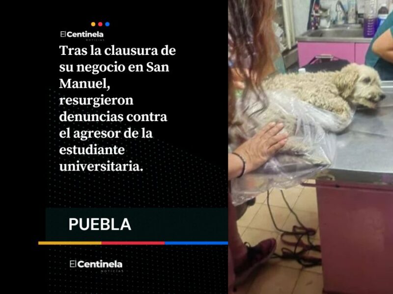 Dueño de tienda “Géminis” que rayo el coche de alumna BUAP ya era buscado por atropellar a un perrito