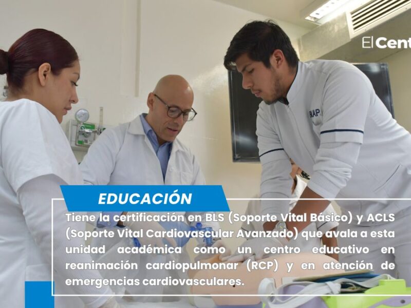Facultad de Enfermería BUAP es centro certificador en atención de emergencias