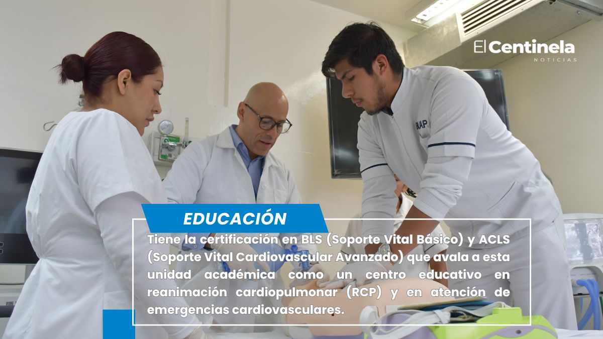Facultad de Enfermería BUAP es centro certificador en atención de emergencias
