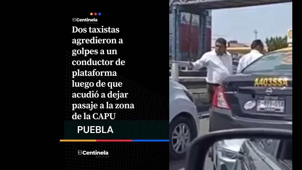 Mafia de taxistas agrede a golpes a conductor de Uber en la CAPU
