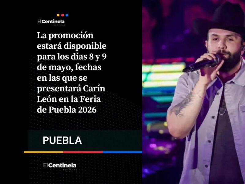 Anuncian boletos 2×1 para el concierto de Carín León por el Día de las Madres ¡checa las localidades!