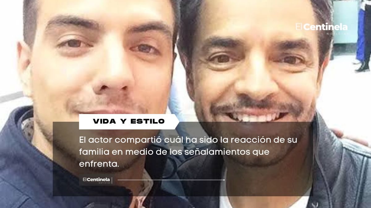 Eugenio Derbez rompe el silencio tras las acusaciones que enfrenta su hijo, Vadhir Derbez