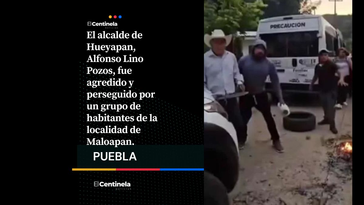 Agreden e intentan linchar a alcalde de Hueyapan por disputa de límites territoriales