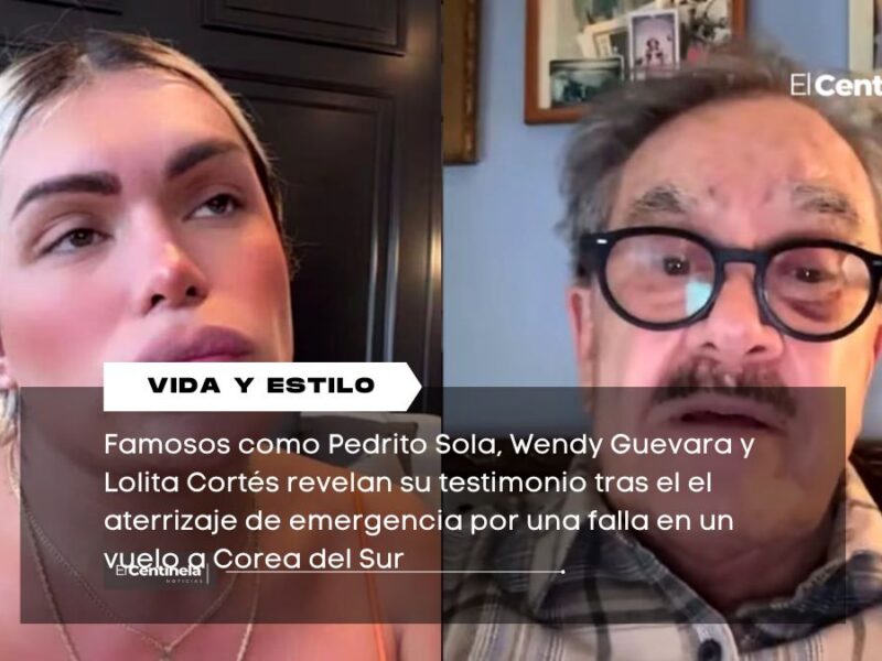 Influencers cuentan cómo vivieron falla en avión rumbo a Corea: “¡Qué terror!"