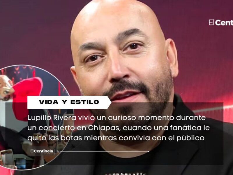 Lo dejan descalzo: Lupillo Rivera sufre robo de botas durante concierto en Chiapas
