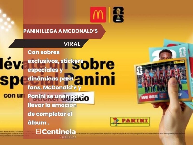 Panini llega a McDonald’s y convierte cada McTrio en una experiencia coleccionable