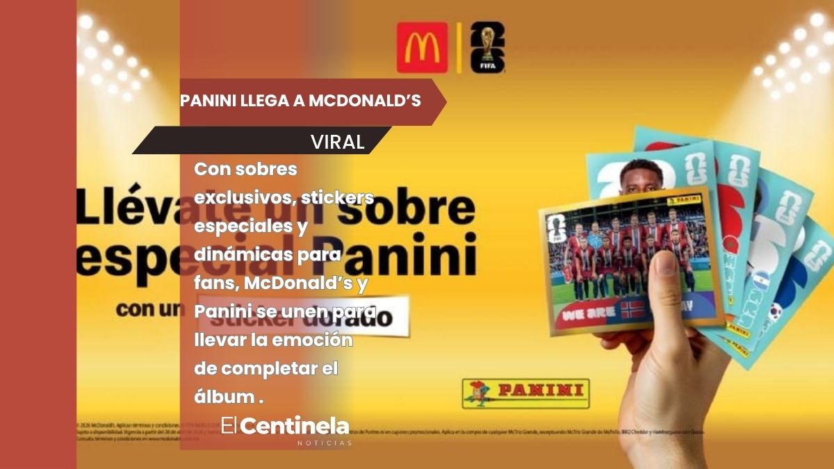 Panini llega a McDonald’s y convierte cada McTrio en una experiencia coleccionable
