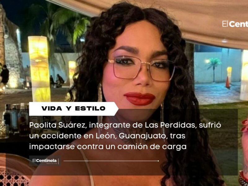 Paolita Suárez sufre accidente automovilístico en León, influencer de Las Perdidas fue hospitalizada