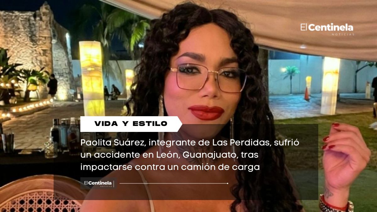 Paolita Suárez sufre accidente automovilístico en León, influencer de Las Perdidas fue hospitalizada