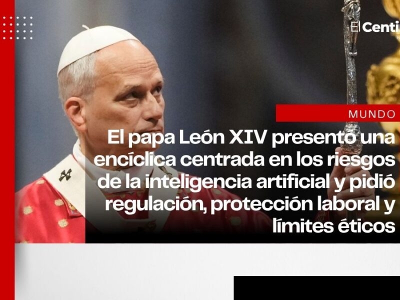 Papa León XIV alerta sobre riesgos de la inteligencia artificial en histórica encíclica