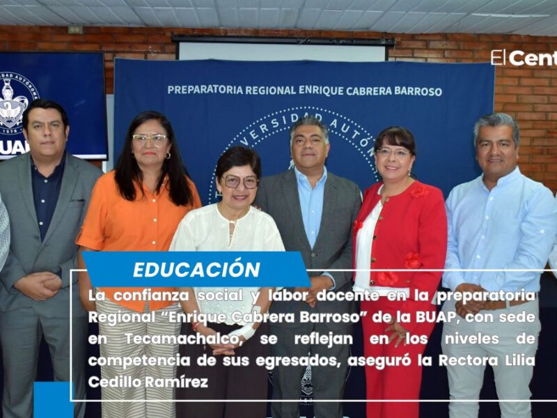 Rectora Lilia Cedillo toma protesta a directora electa de la prepa Regional “Enrique Cabrera Barroso”