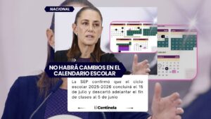 Que siempre no: SEP mantiene calendario escolar 2025-2026, clases terminarán el 15 de julio