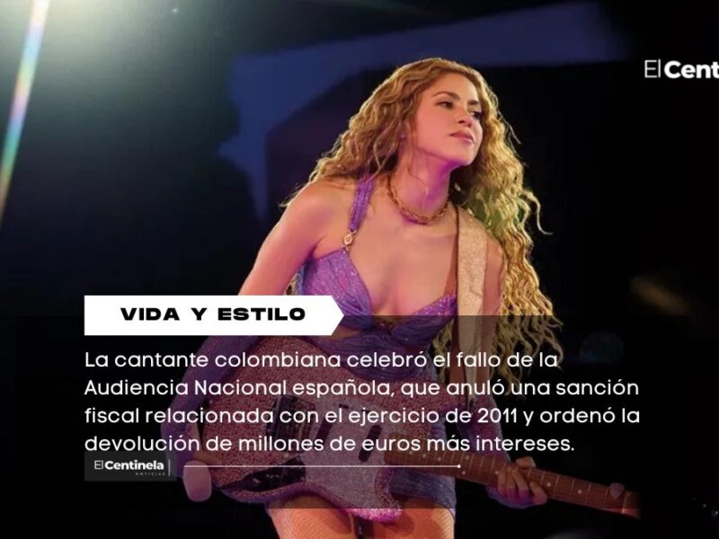 Shakira logra victoria contra Hacienda en España; Justicia ordena devolverle más de 64 millones de dólares