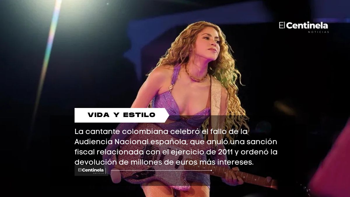 Shakira logra victoria contra Hacienda en España; Justicia ordena devolverle más de 64 millones de dólares