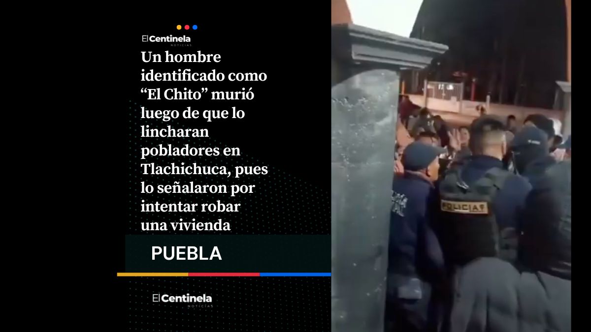 Pobladores linchan a ladrón en Tlachichuca tras intento de robo en vivienda
