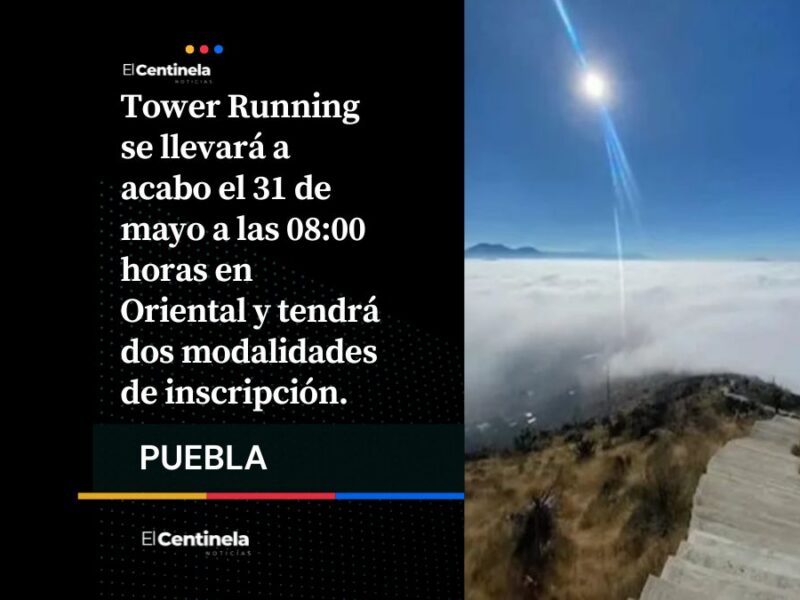 La carrera para subir mil 444 escalones llega al cerro Cristo Rey en Oriental ¿Estás listo?