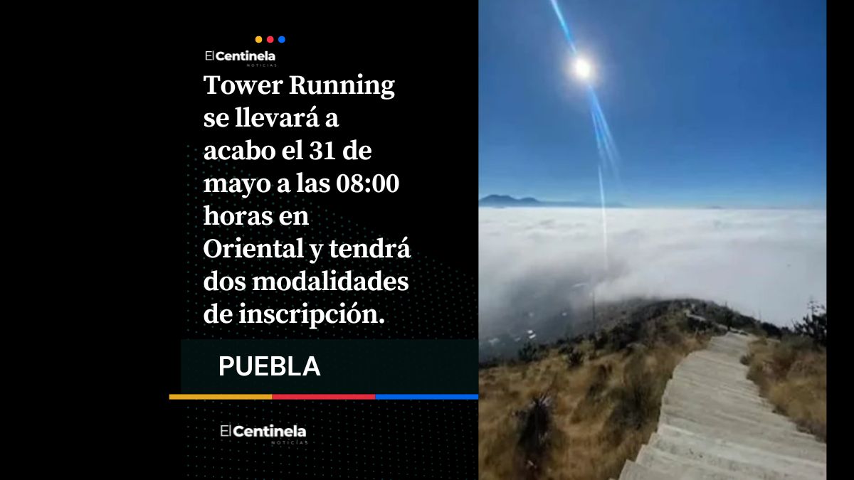 La carrera para subir mil 444 escalones llega al cerro Cristo Rey en Oriental ¿Estás listo?