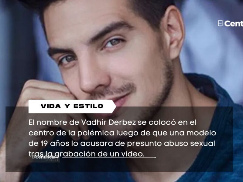 Modelo acusa a Vadhir Derbez de abuso sexual; el actor responde