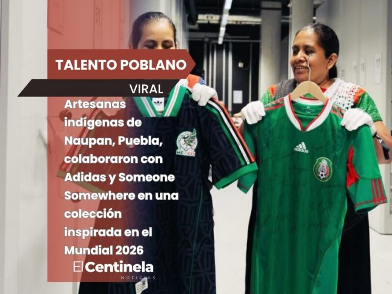 Adidas lleva bordados de artesanas poblanas al Mundial 2026 con histórica colección