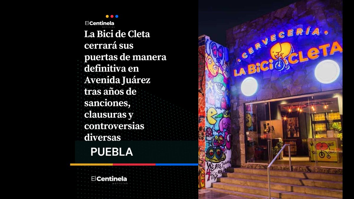 La Bici de Cleta cierra definitivamente en Avenida Juárez tras años de clausuras y polémicas