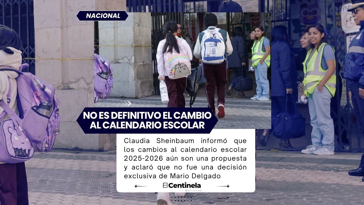 Sheinbaum aclara cambios al calendario escolar 2026, adelanto de vacaciones aún no es oficial
