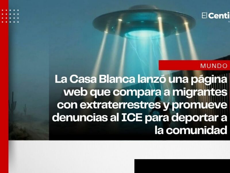 Depórtenlos a todos: Casa Blanca publica video que compara a migrantes con aliens