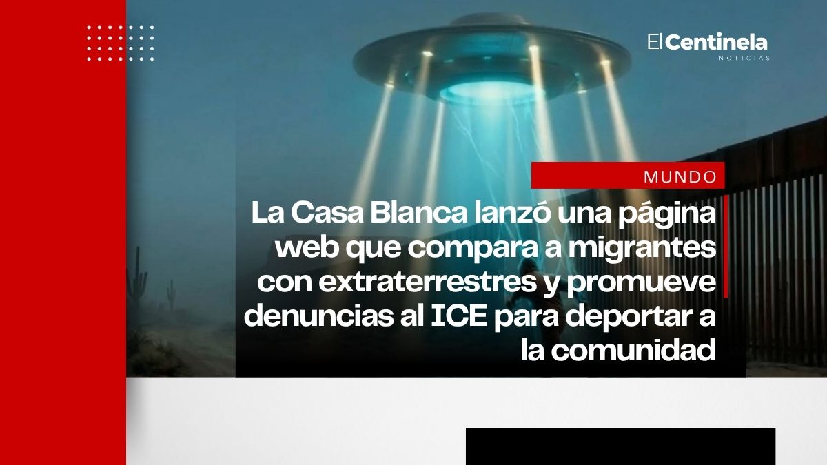 Depórtenlos a todos: Casa Blanca publica video que compara a migrantes con aliens