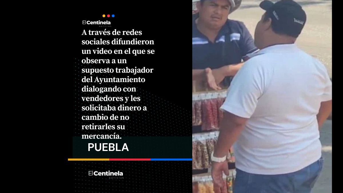 En pleno Desfile del 5 de Mayo, denuncian presunto “cobro de piso” a ambulantes