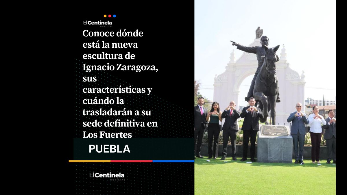 Conmemoran a Ignacio Zaragoza con nueva escultura en el Arco de Loreto