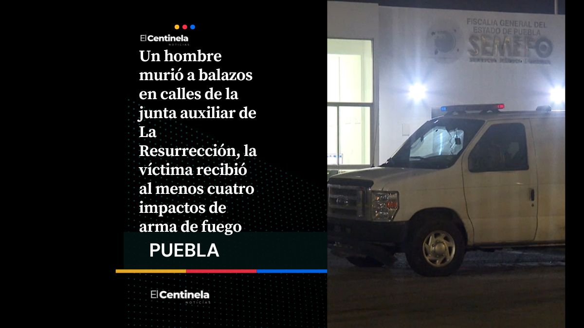 A punta de pistola matan a hombre en La Resurrección, hallan casquillos en camino