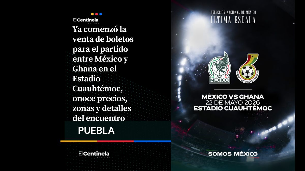 México vs Ghana: ya venden boletos para el partido en el Estadio Cuauhtémoc