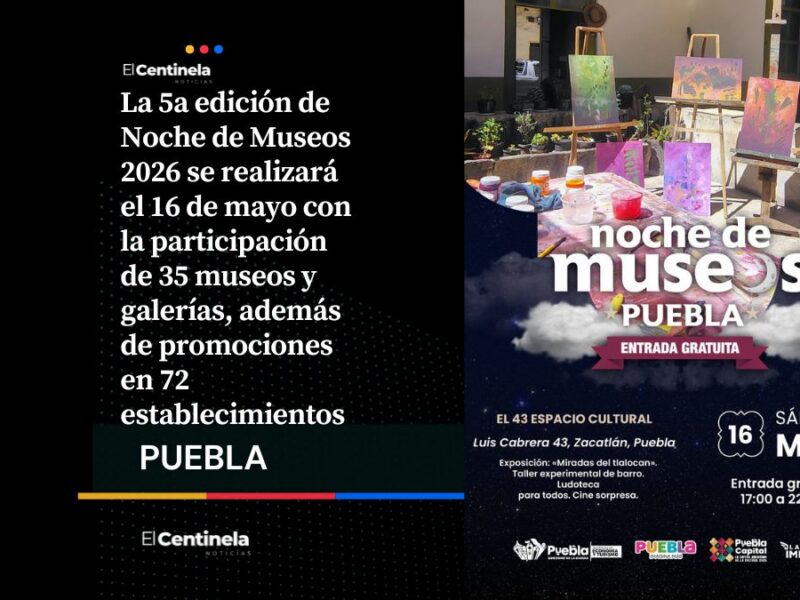 Participarán 35 recintos y habrá descuentos en restaurantes y comercios en la Noche de Museos
