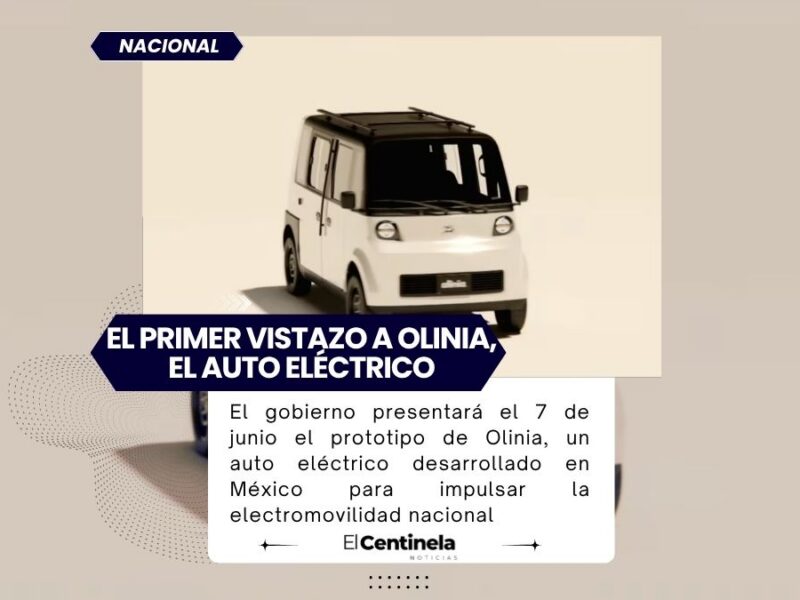 Olinia será presentado el 7 de junio, Claudia Sheinbaum confirma lanzamiento oficial