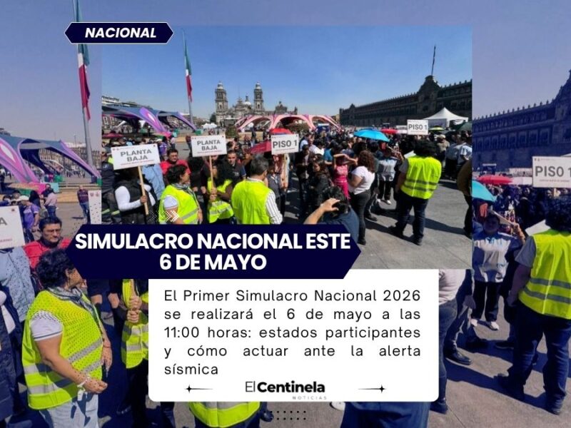 Simulacro Nacional en México: hora, estados participantes y cómo actuar ante la alerta sísmica