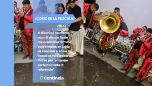 ¡Como en la película! Fiesta se inunda y músicos reaccionan tocando tema de 'Titanic'; se vuelven virales