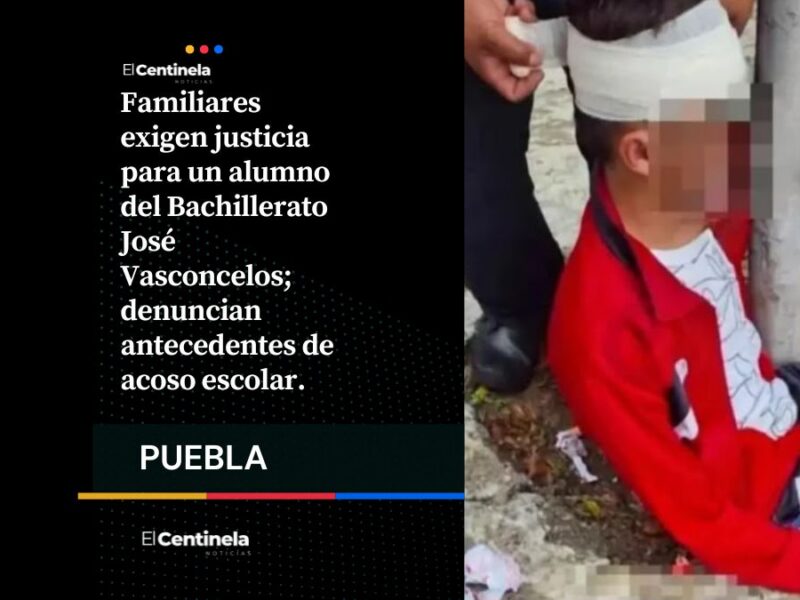 Mandan al hospital a alumno de bachillerato de Atlixco tras golpes; directora se burla