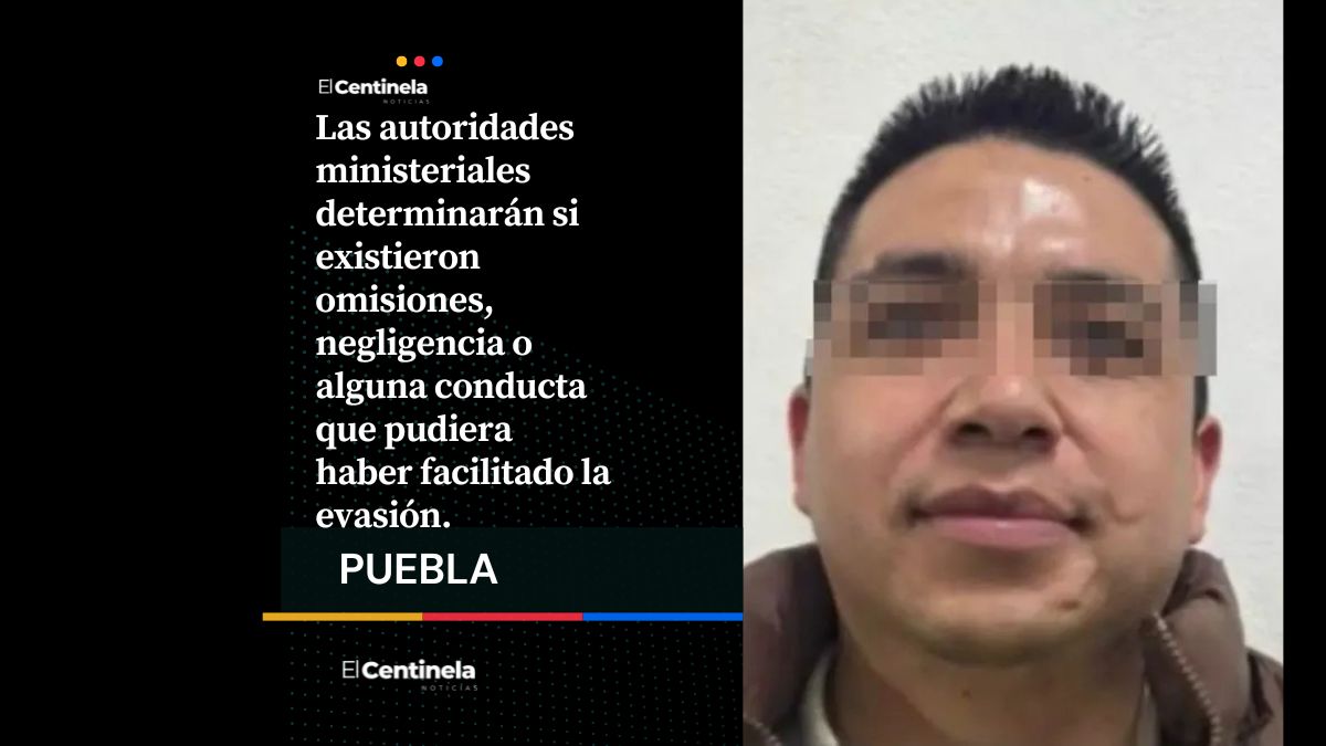 Se fuga presunto secuestrador durante traslado en Amozoc
