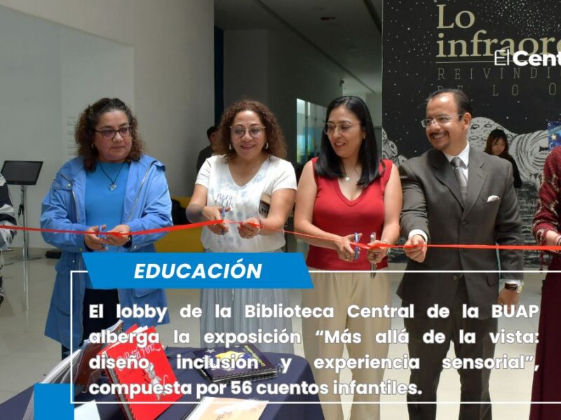 Inauguran en Biblioteca Central BUAP exposición de cuentos diversificados infantiles