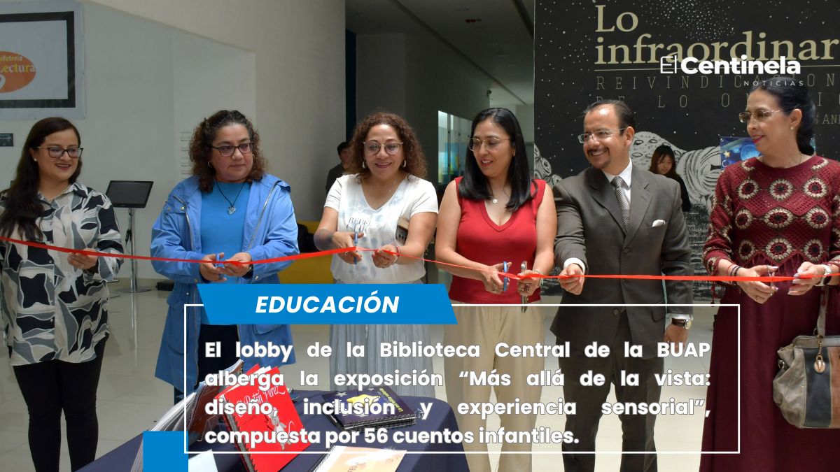 Inauguran en Biblioteca Central BUAP exposición de cuentos diversificados infantiles