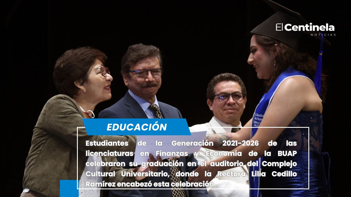 Reconoce Rectora Lilia Cedillo compromiso social de egresados de Economía y Finanzas