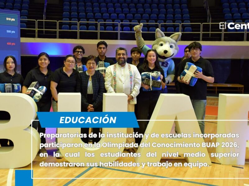 Bachillerato 5 de Mayo gana Olimpiada del Conocimiento BUAP 2026