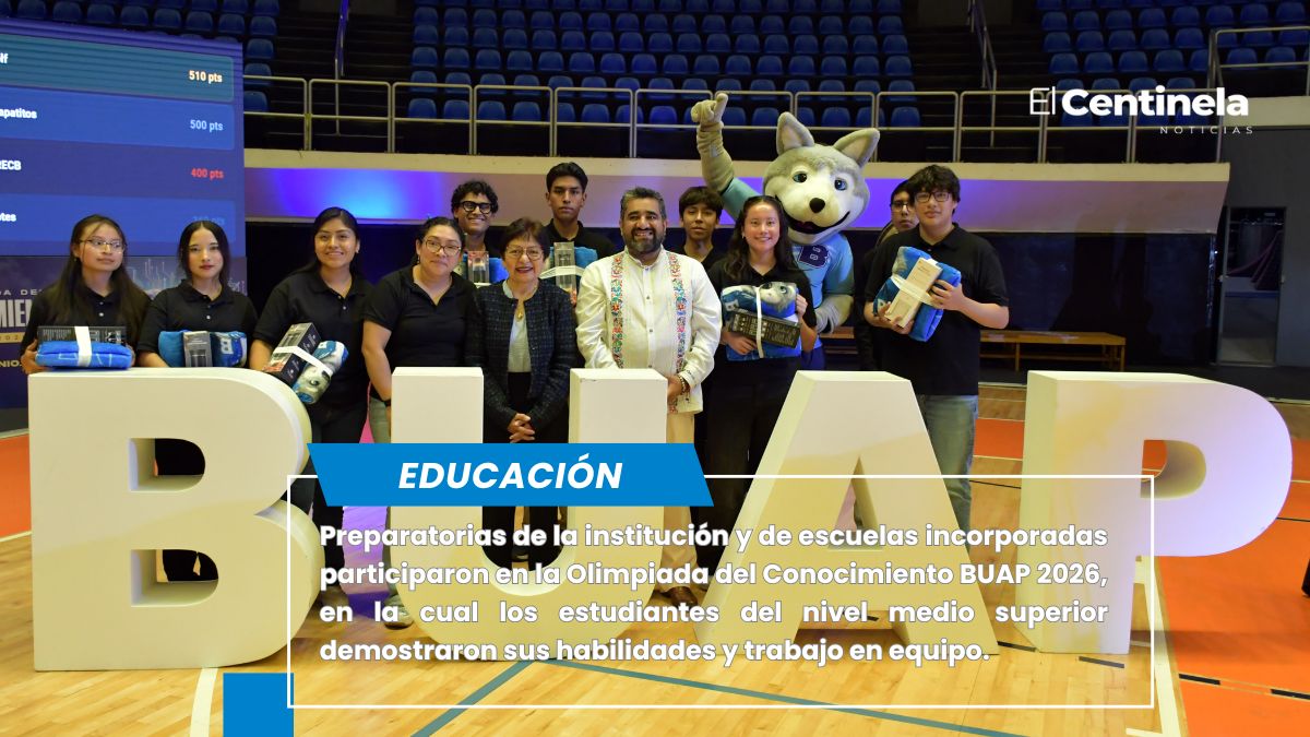 Bachillerato 5 de Mayo gana Olimpiada del Conocimiento BUAP 2026