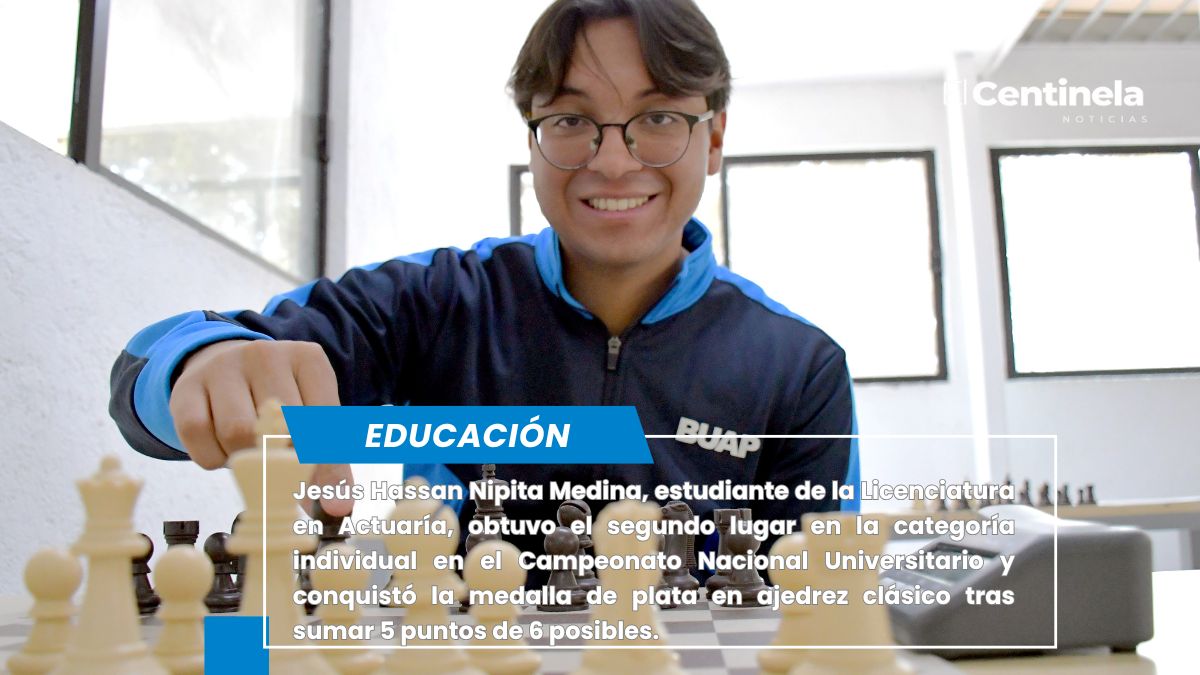 Destaca ajedrecista BUAP en el Campeonato Nacional Universitario