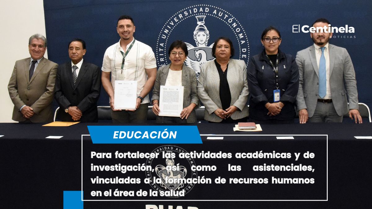 Firma convenio la BUAP con IMSS Bienestar federal y Servicios de Salud del Estado de Puebla