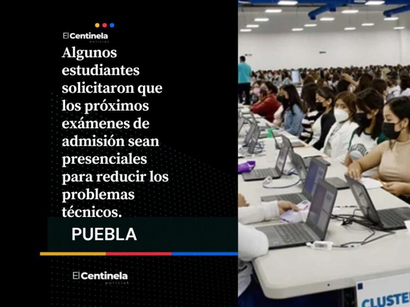 ¿Tuviste fallas? BUAP reprograma examen de admisión a aspirantes afectados