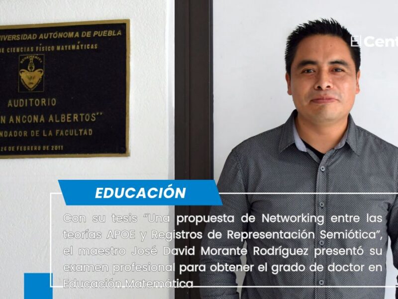 Realizan examen para otorgar primer Doctorado en Educación Matemática